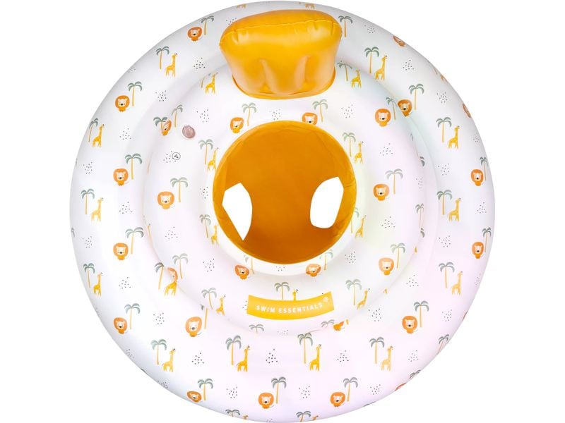 Swim Essentials Schwimmsitz 0-1 Jahre Jungle Babyschwimmer mit 4 Luftkammern
