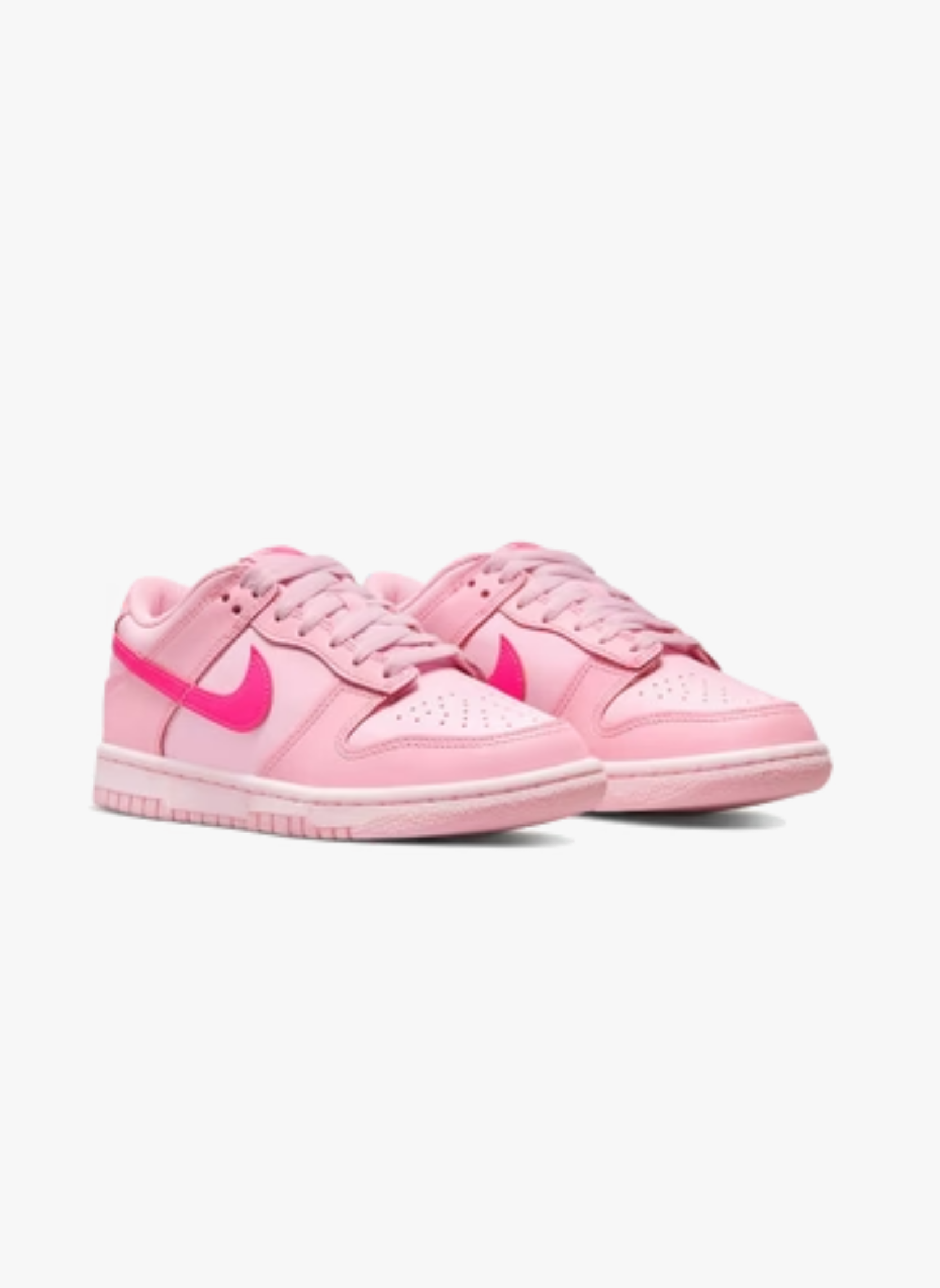 Dunk low triple pink (barbie) | Rose