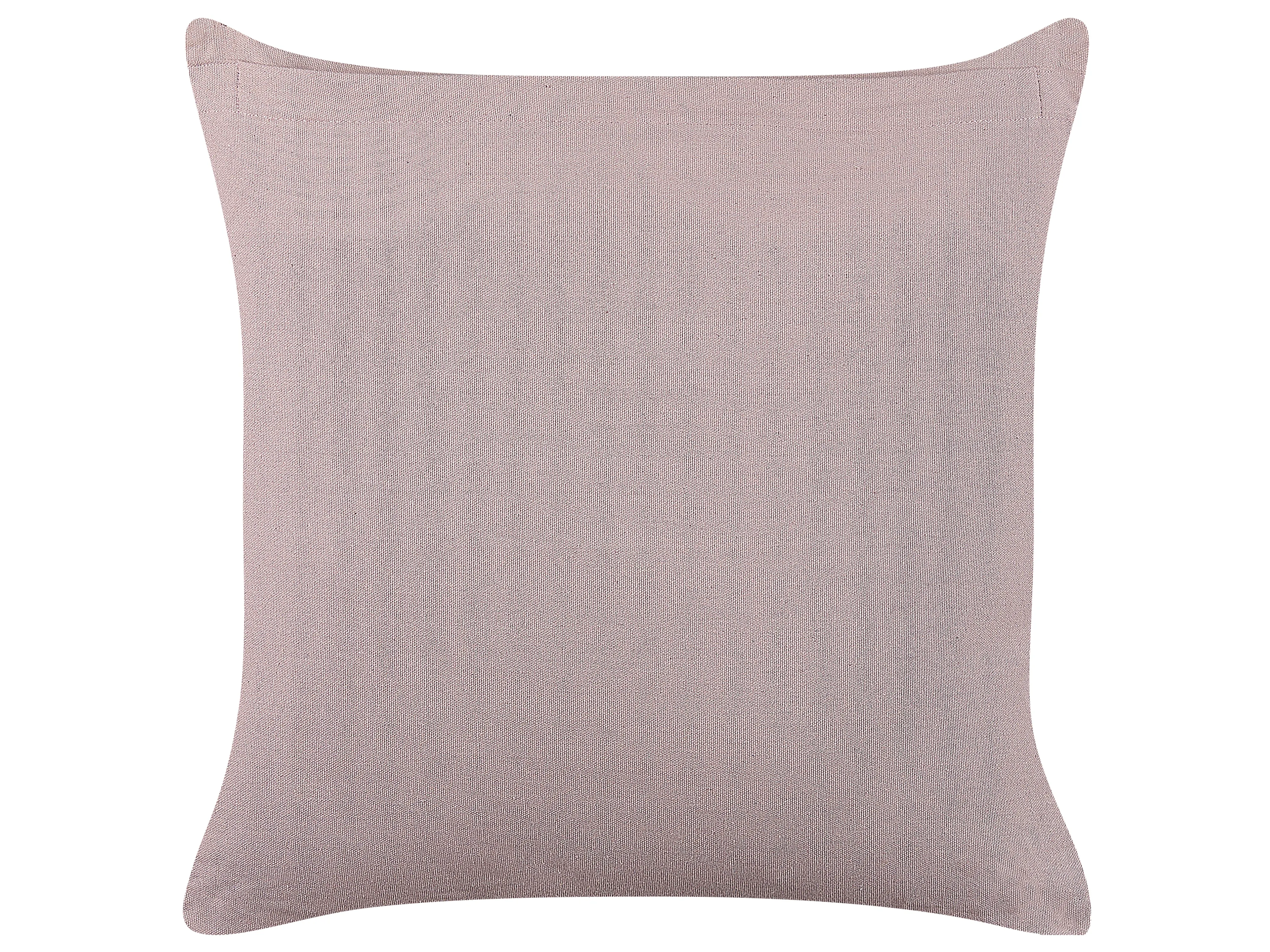 Sierkussen SILYBUM Fluweel 45 x 45 cm Roze geometrisch patroon