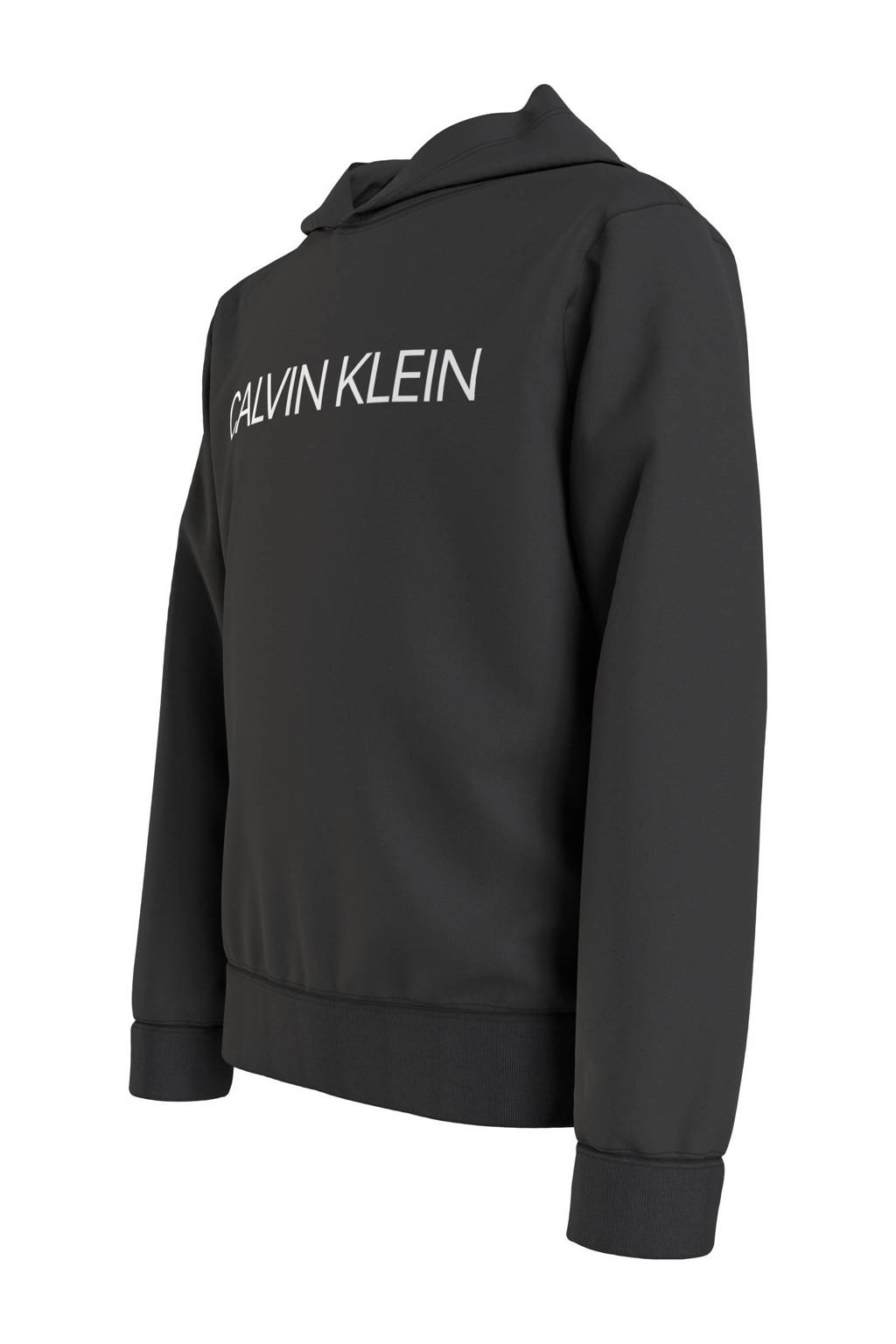 Calvin Klein hoodie met logo zwart/wit