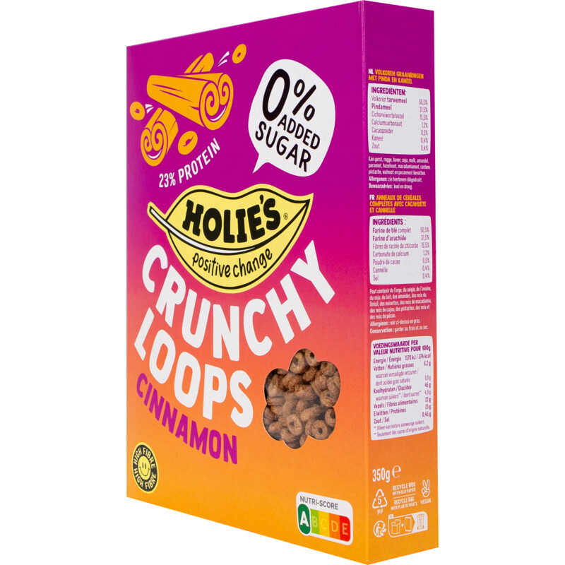 Holie's Crunchy loops cinnamon