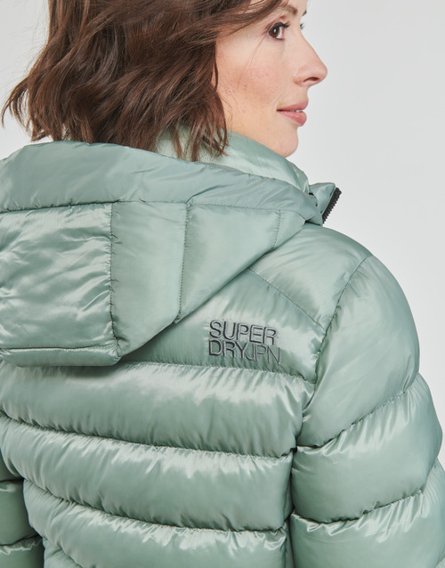 Superdry - HOODED FUJI PADDED JACKET - Vert