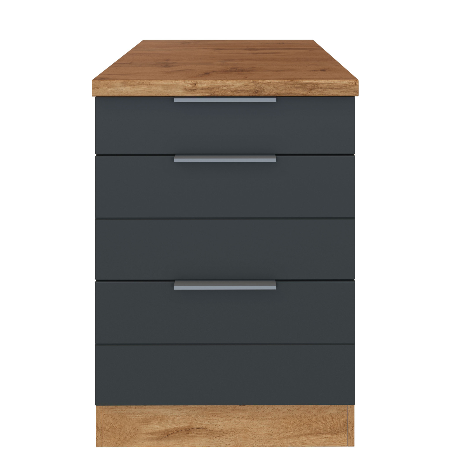 Anrichte FLORENZ - Wotaneiche-grau matt - 60 cm