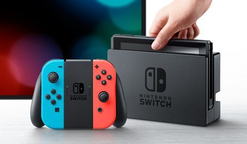 Nintendo Switch Console Blauw/Rood