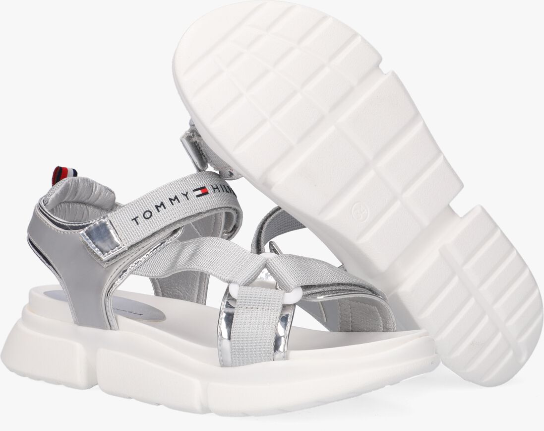 TOMMY HILFIGER zilveren tommy hilfiger sandalen 31048