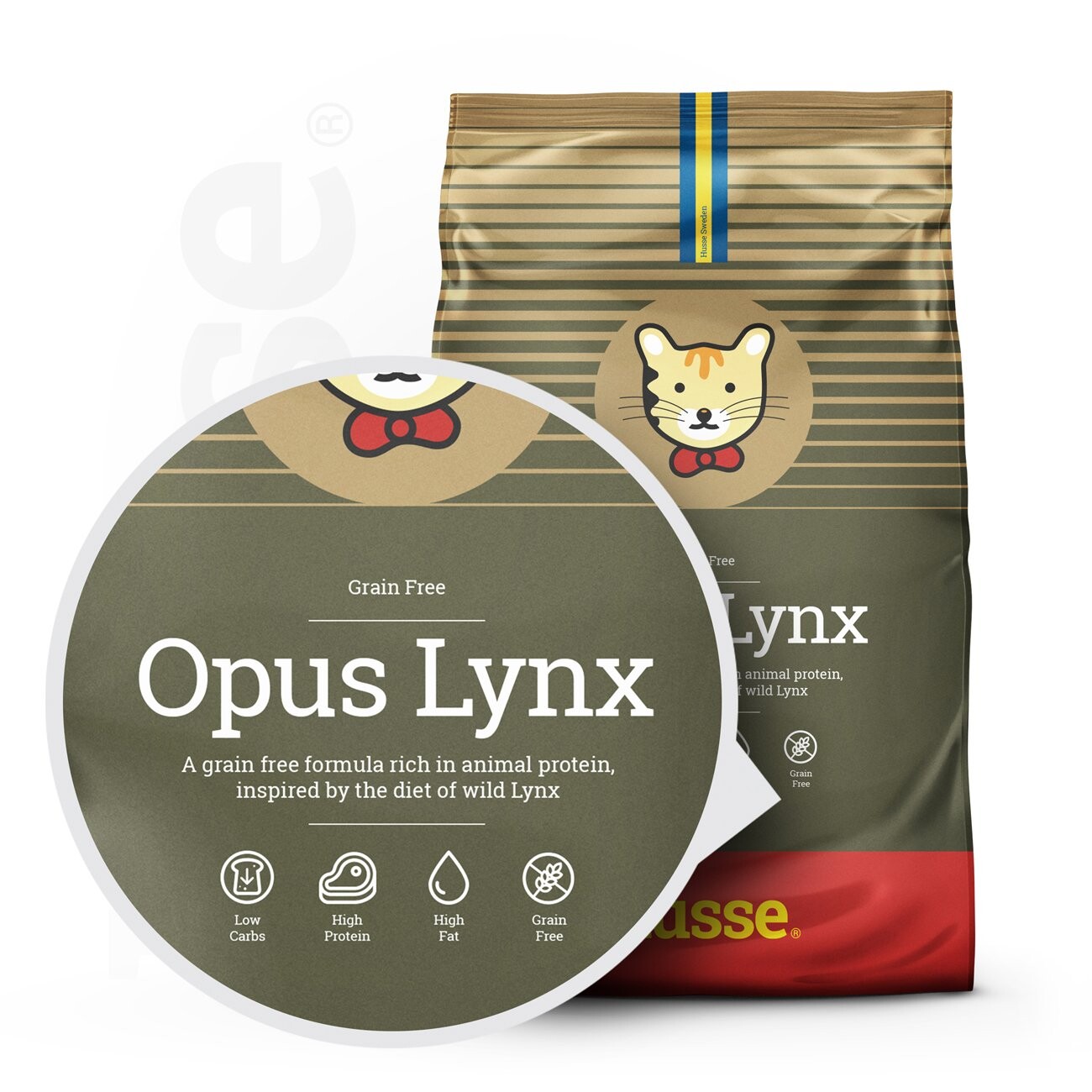 husse Opus Lynx Huhn & Kartoffel 2 kg