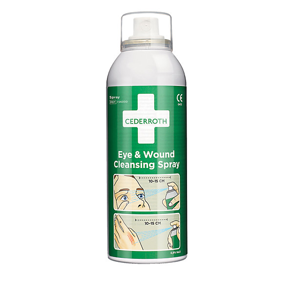 Spray nettoyant yeux et plaies, vaporisateur de 150 ml