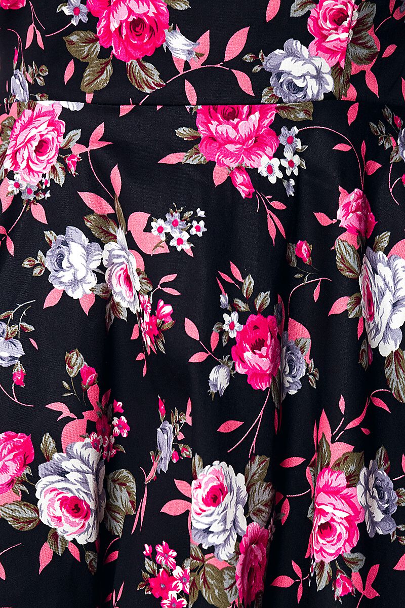 Swing Floral Dress | Belsira Robe mi-longue