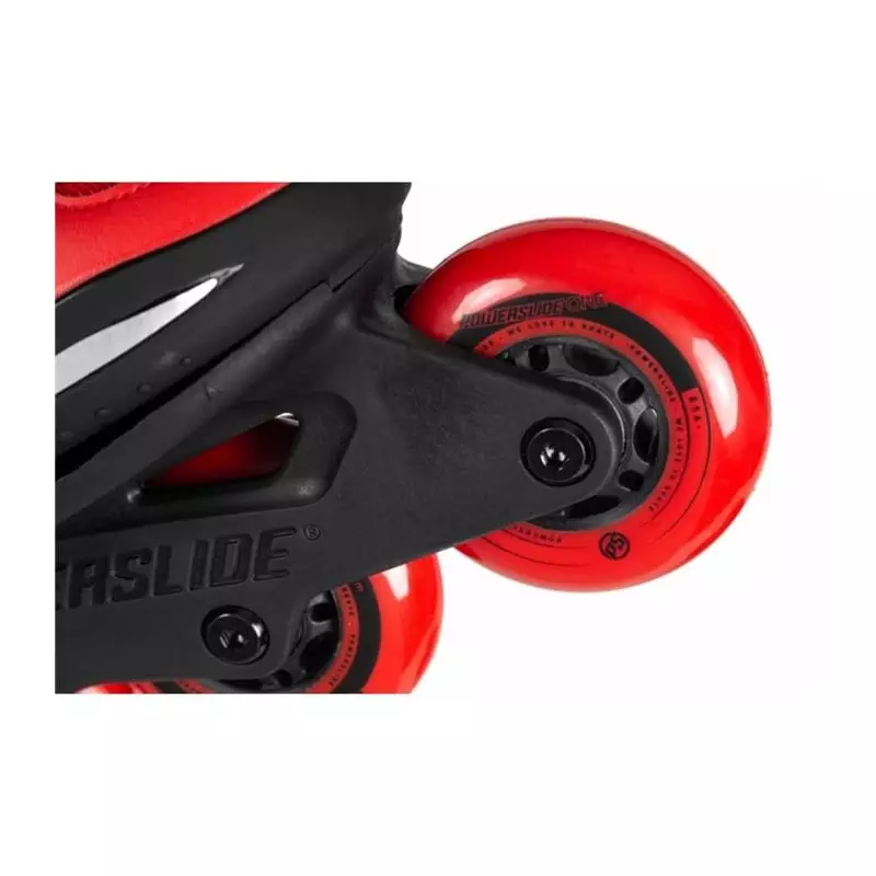 Roller en ligne junior ajustables POWERSLIDE Rocket Red