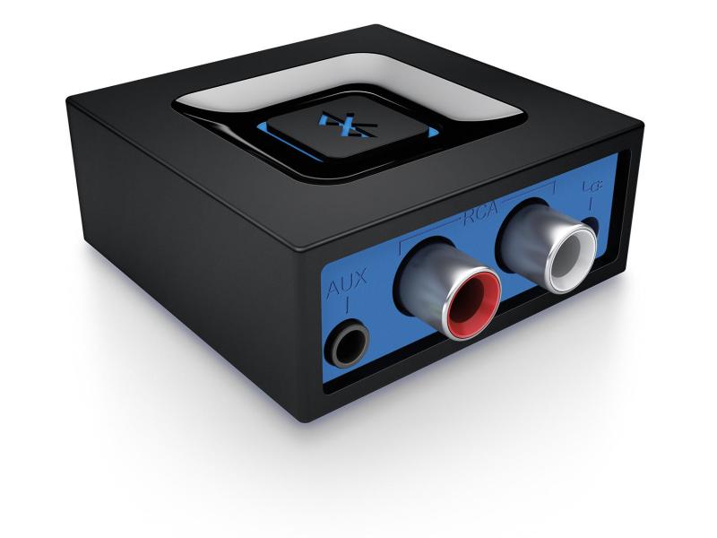 Logitech Bluetooth Audioempfänger Bluetooth Audio-Receiver – Kabellose Audiowiedergabe über jeden Lautsprecher