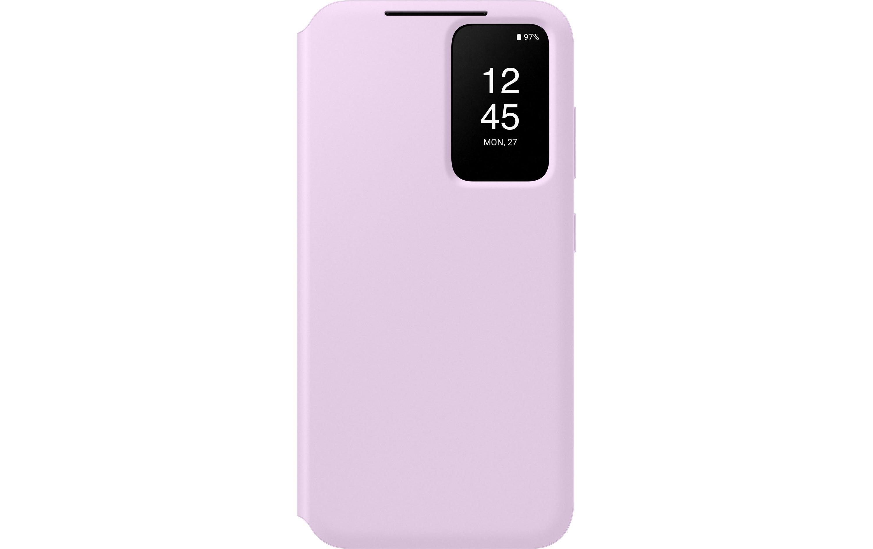 Book Cover Smart View Galaxy S23 LavendelSchutzhülle mit Touch-Interface für das Samsung Galaxy S23