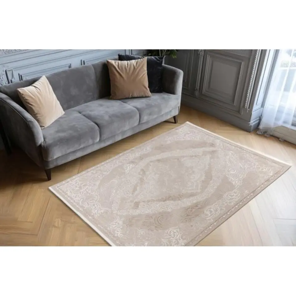 Lalee Vloerkleed Japandi stijl - 3D effect beige 200x290 cm