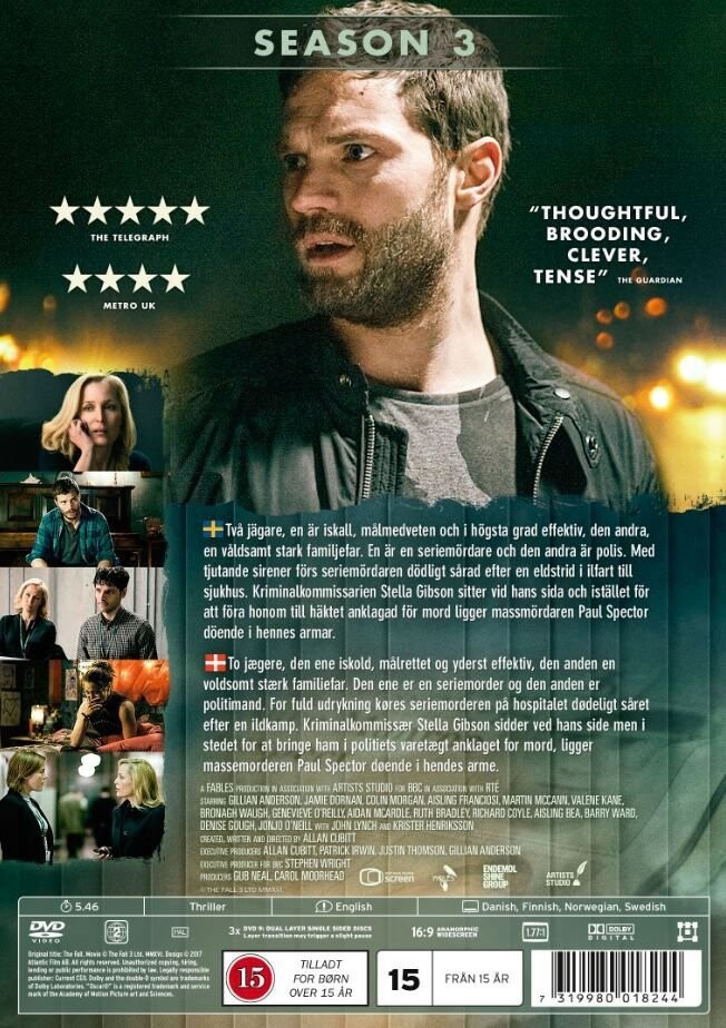 The Fall - Sæson 3 - DVD