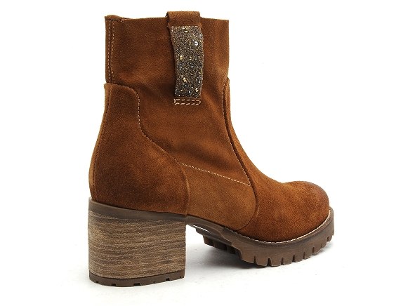 Minka boots bottine talons femme joan marron