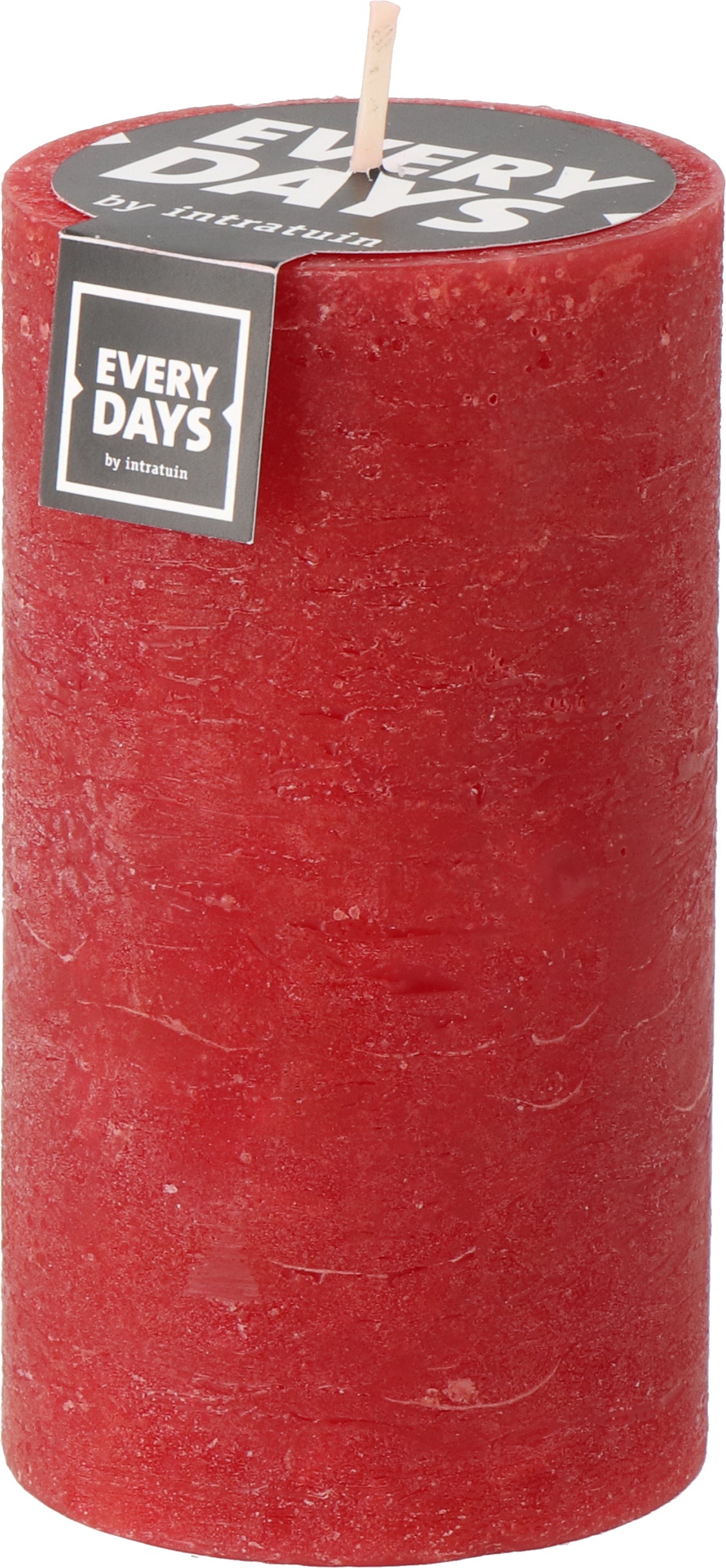 Everydays stompkaars Rustiek donker rood 75 uur D 7 H 13 cm