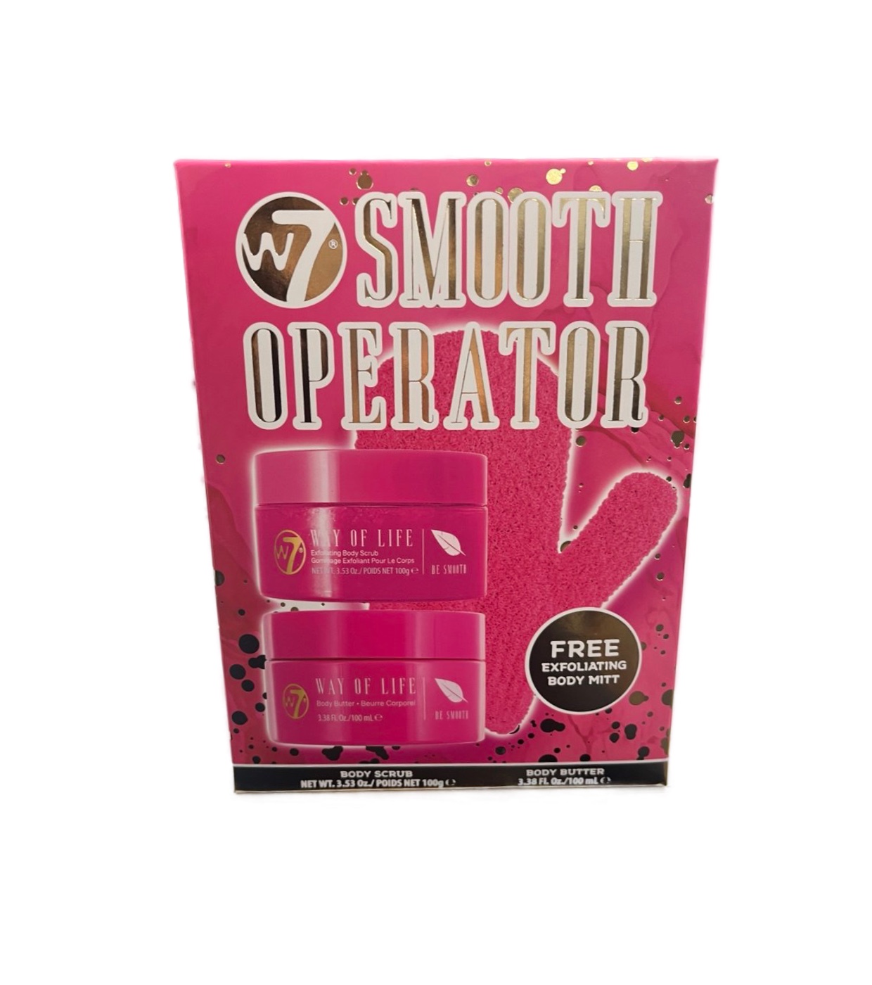W7 - *Way of Life* - Conjunto de Cuidados Corporais Smooth Operator - Be Smooth