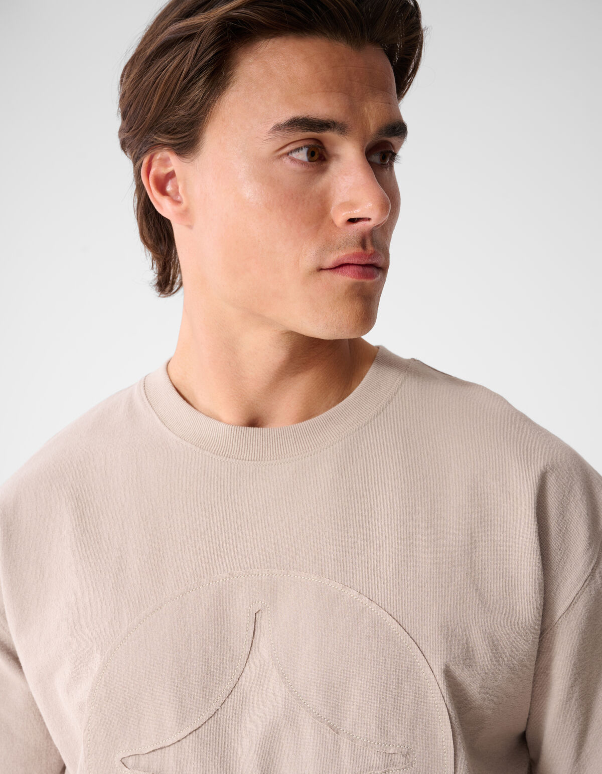 Spark T-shirt Lichtbruin