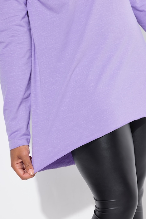 Longshirt, bequeme Passform, Rundhals, Langarm