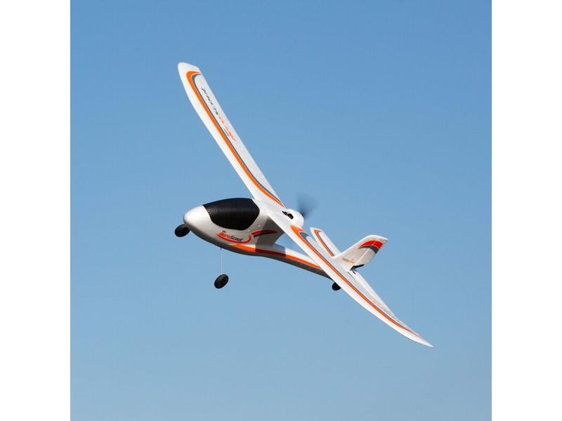 Hobbyzone Flugzeug Mini Aeroscout RTF Anfänger Modellflugzeug Komplettset im kompakten Format