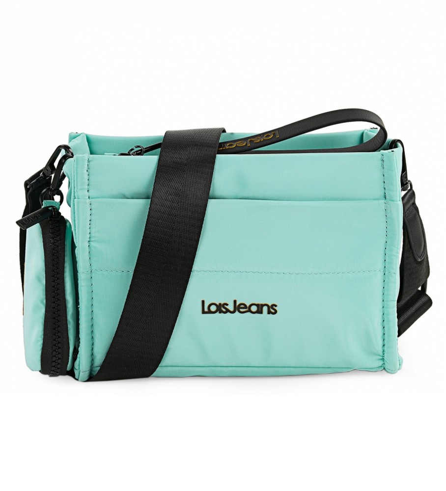 Bolsa de ombro Lois 314686 Verde Água - 21x15x9 cm -