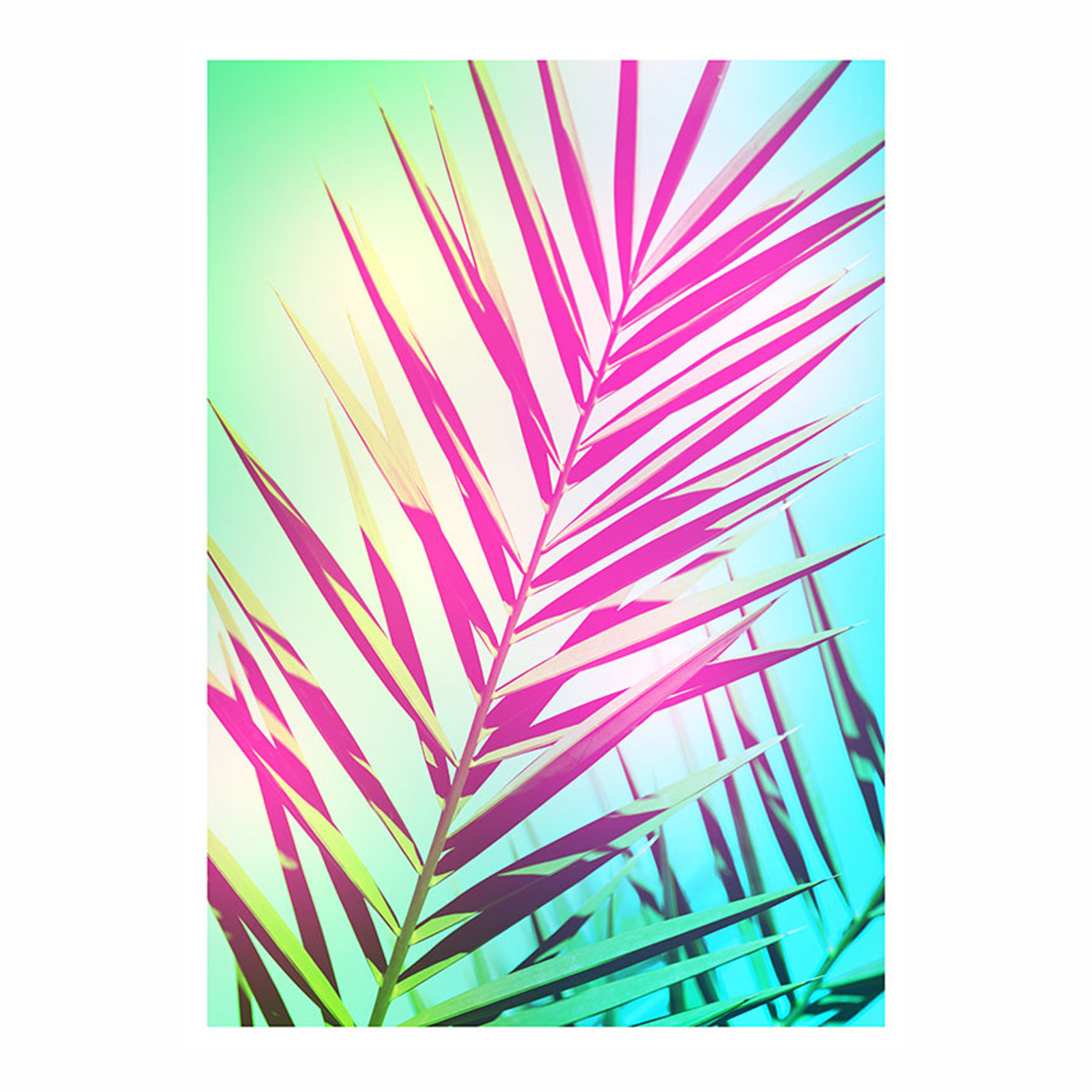 Wandbild SHINE - bunt - 50x70 cm