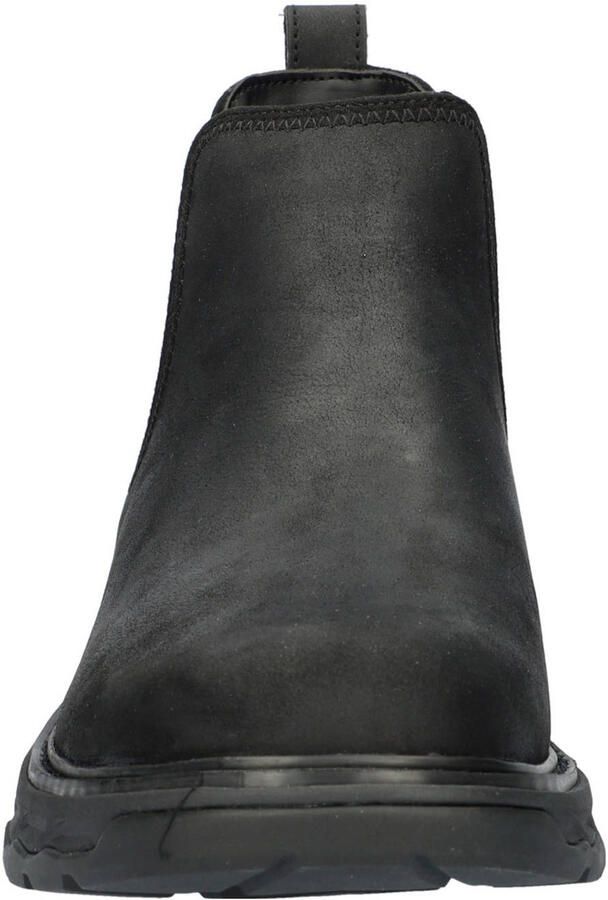Skechers Lockett Heath nubuck chelsea boots zwart