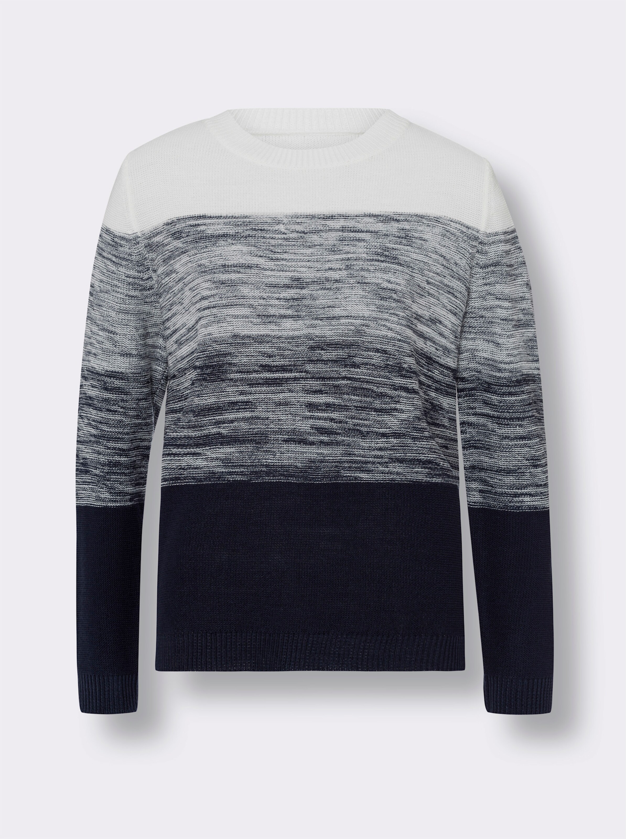 Rundhals-Pullover