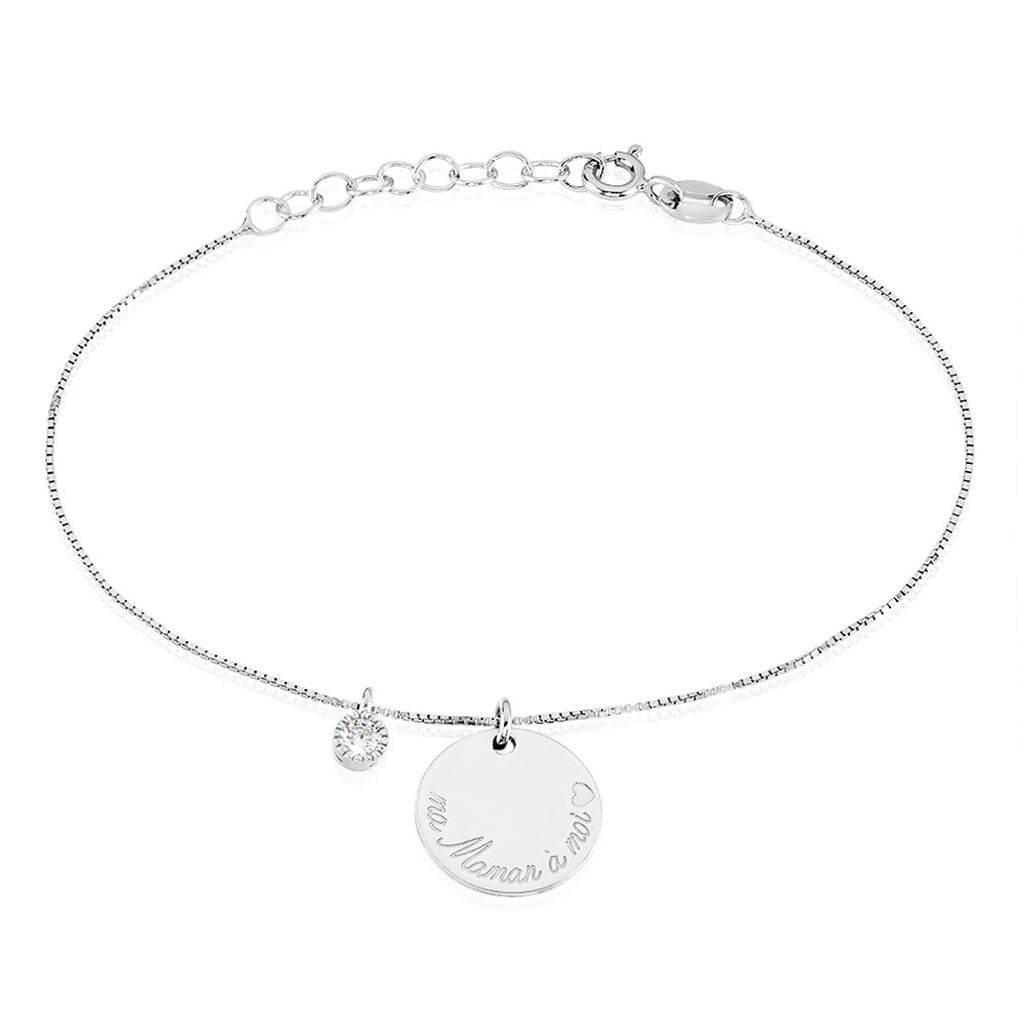 Bracelet Argent Raimbaut Oxyde De Zirconium