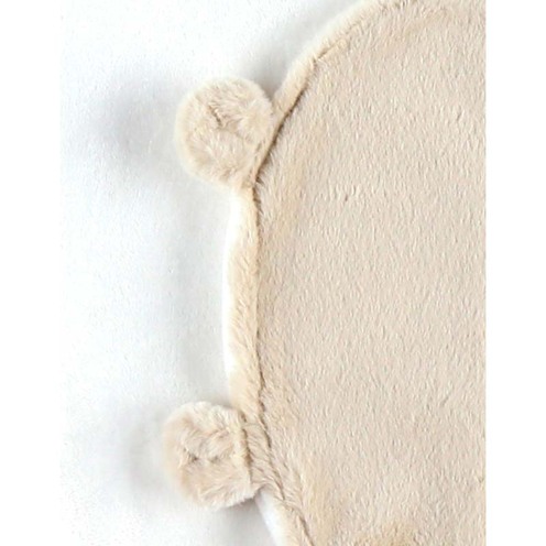 Couverture de promenade Ivoire longs poils Mix & Match - NOUKIE 'S