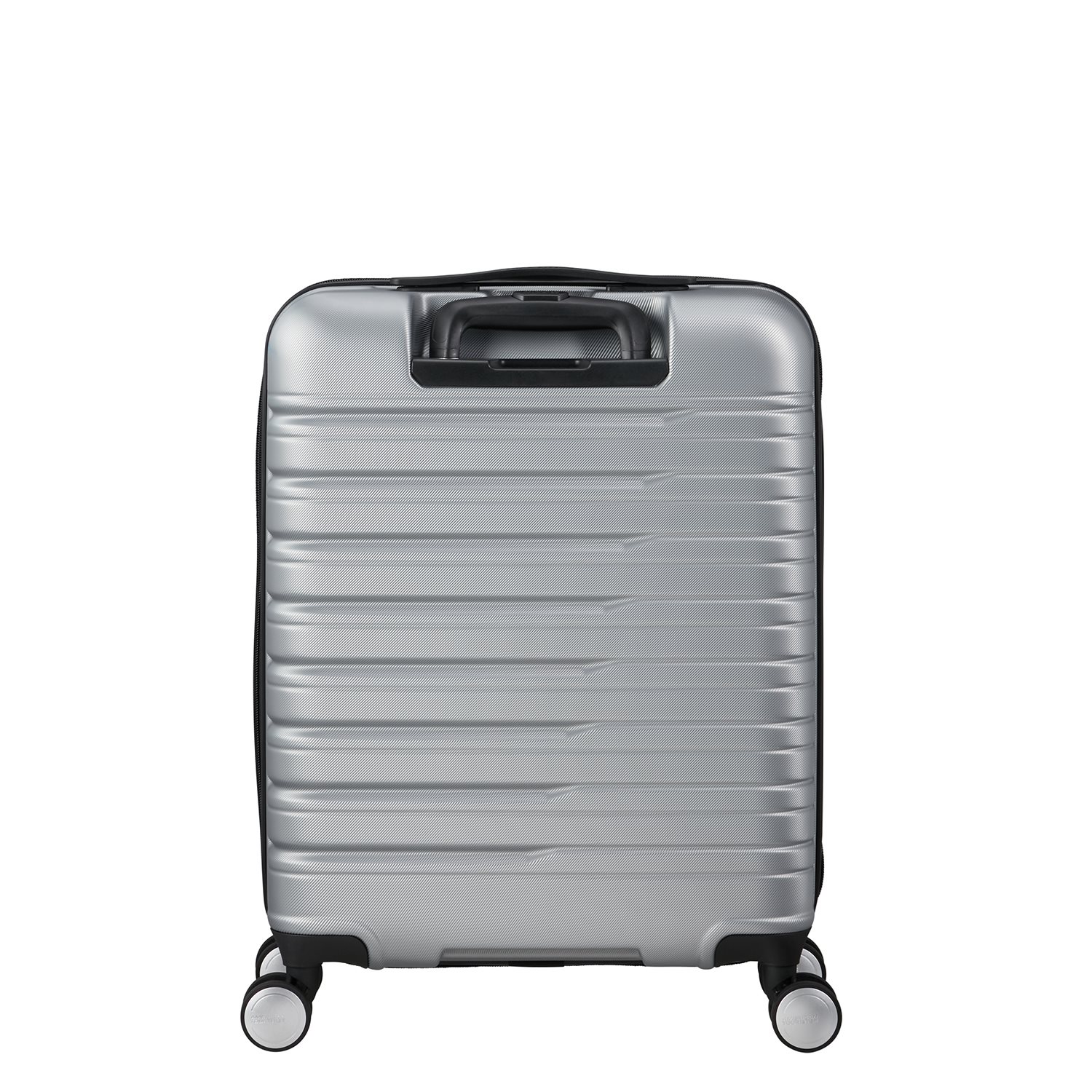 American Tourister Flashline Spin. 55/20 Frontloader Cabin Trolley sky silver
