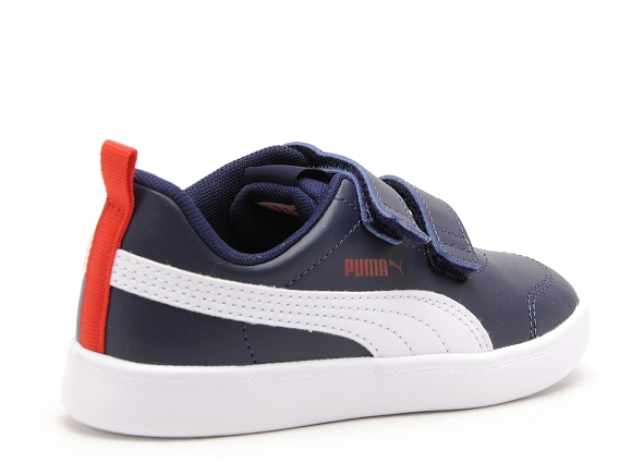 Puma basses enfant inf courtflex v2 bleu