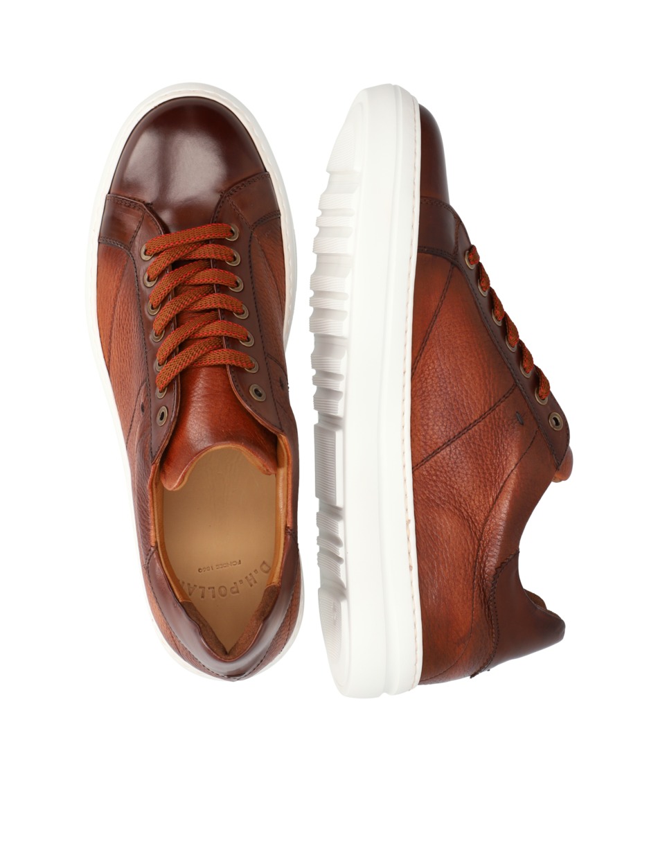 Glattleder Sneaker