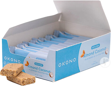 Okono Barre Énergétique Amande-Noix De Coco 12x40g