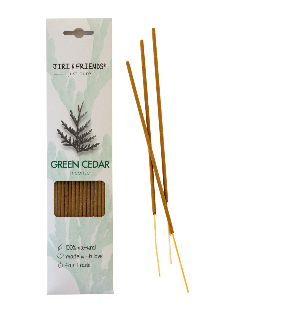 Jiri & Friends Wierookgreen Cedar (15 stuks)
