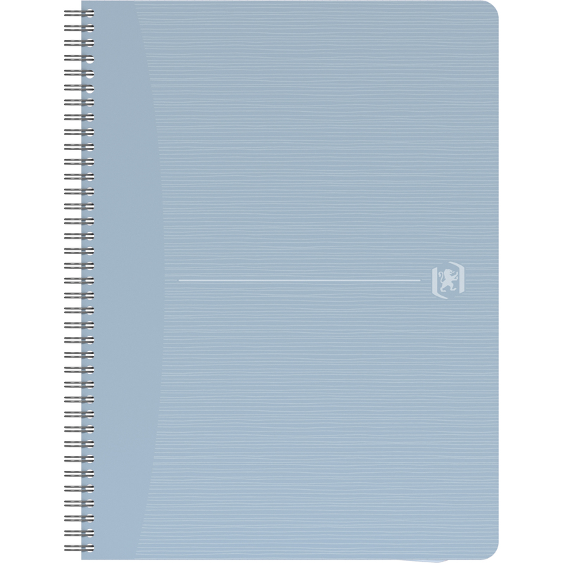 Oxford My RecUp Spiralheft, A4, liniert mit Rand, blau
