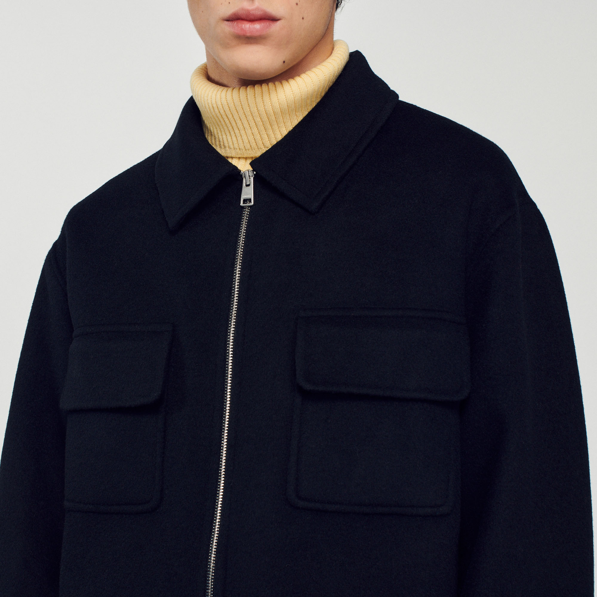 Blouson en laine