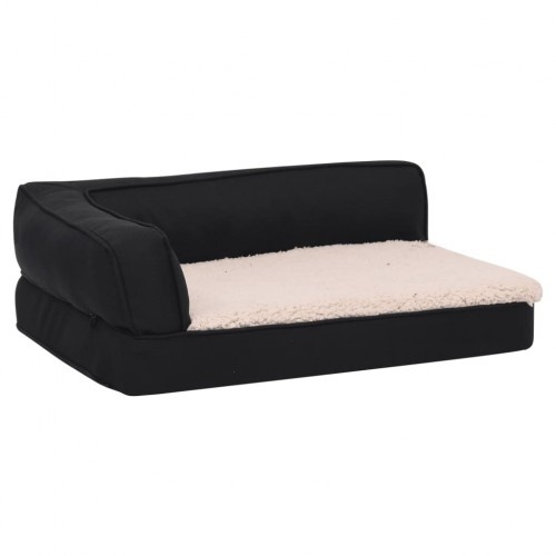 Colchão/sofá para cães Vidaxl - preto e creme
