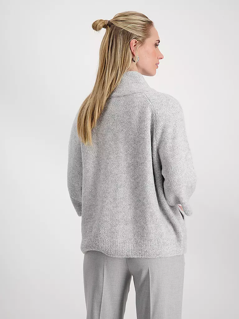 MONARI Strickjacke hellgrau