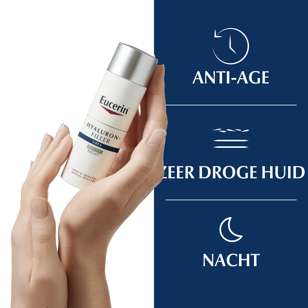 Eucerin Hyaluron-Filler Nachtcréme Extra Rijk50 ml