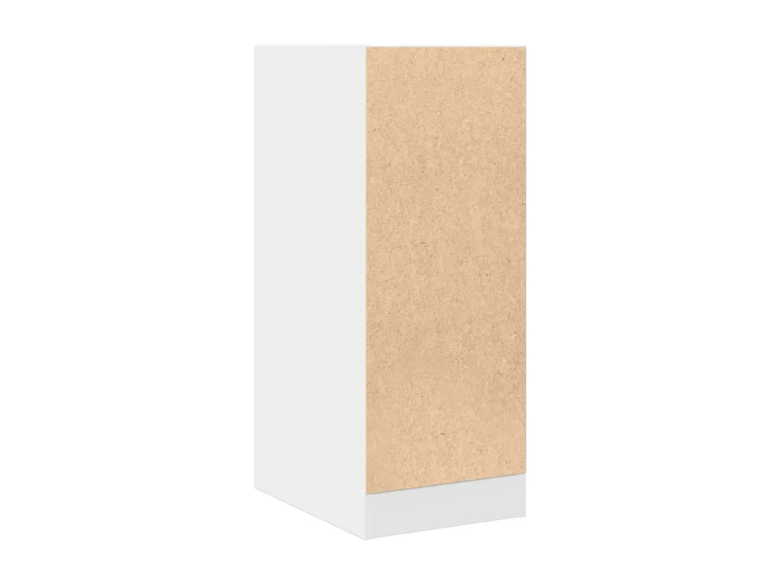 Armoire d'apothicaire blanc 30x41x77,5 cm bois d'ingénierie