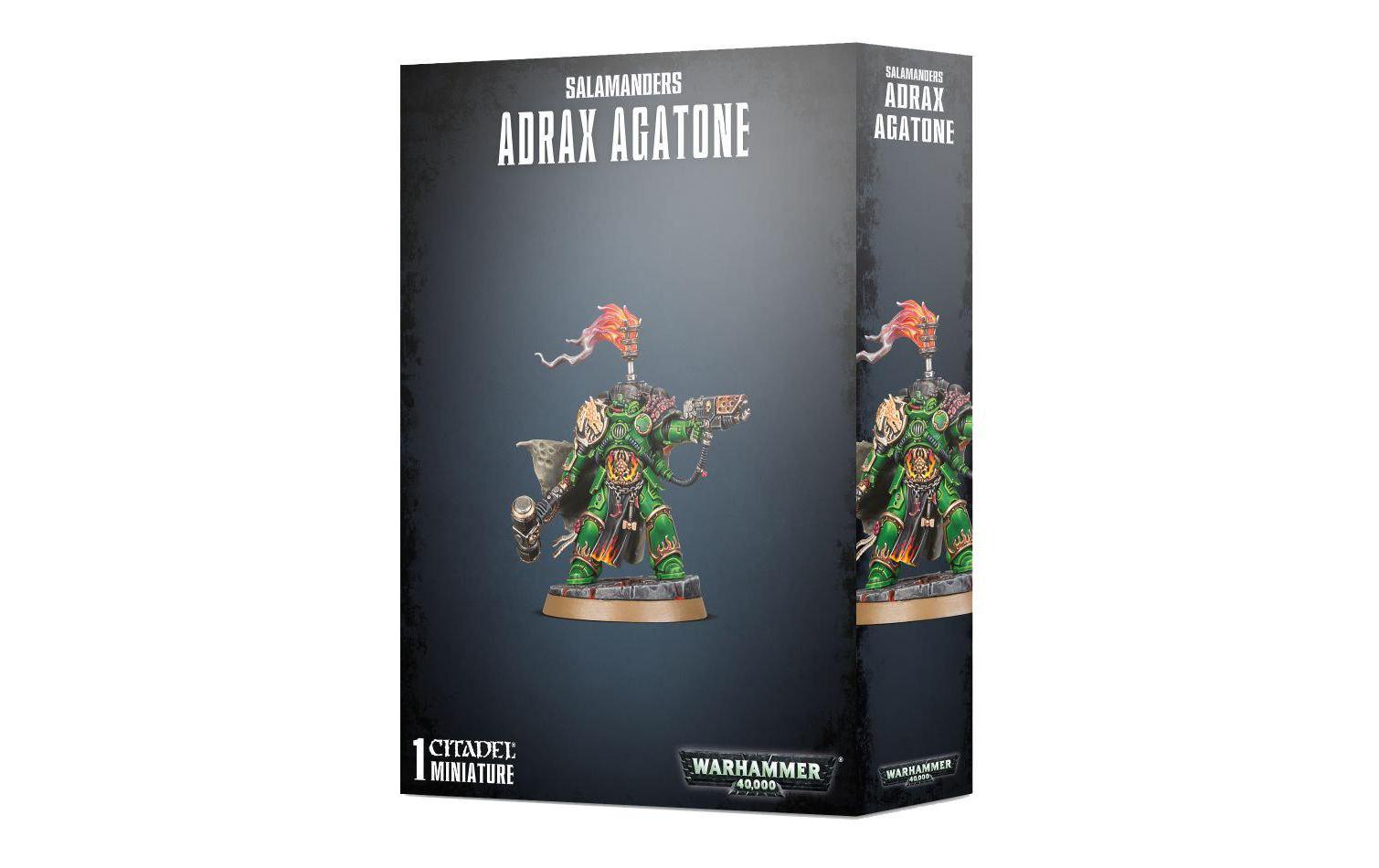 Figur Warhammer 40.000 Salamanders Adrax AgatoneBausatz für 1 Figur