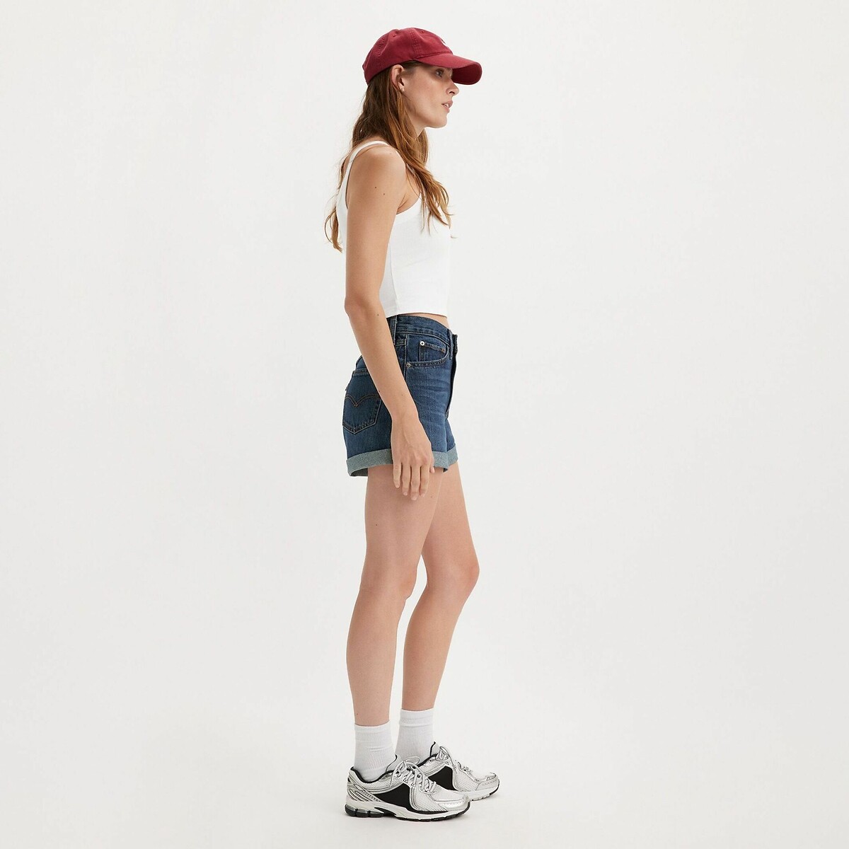 LEVI'S<br>Mãe dos anos 80 com barra dobrada