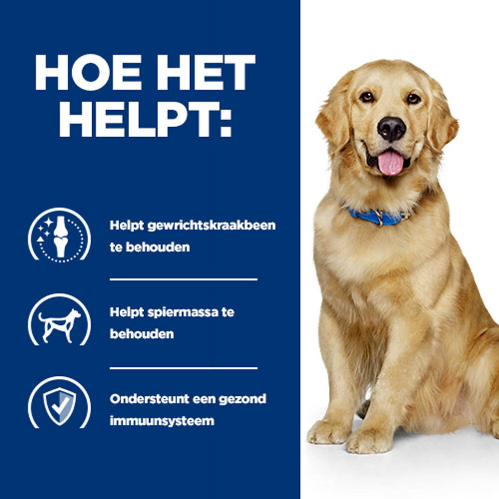 Hill's Prescription Diet Mobility j/d - Hondenvoer - 12 Kilogram - kip