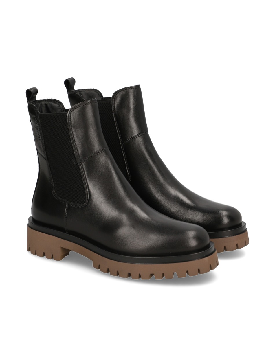 Glattleder Chelsea Boot