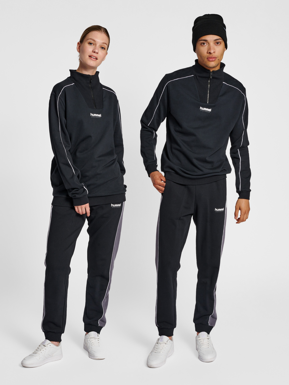 hmlLGC WESLEY HALF ZIP SWEATSHIRT