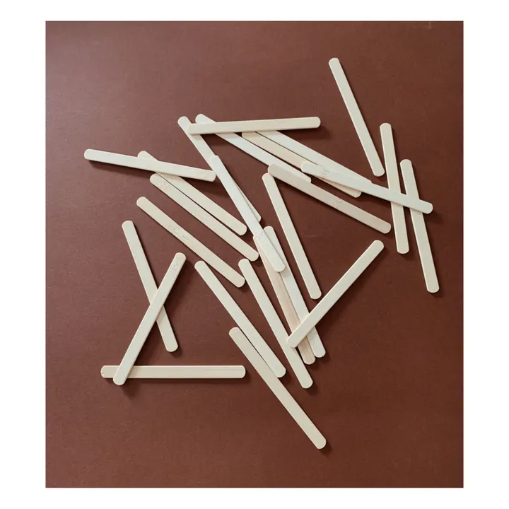Haps Nordic Sticks bamboo réutilisables - set de 25