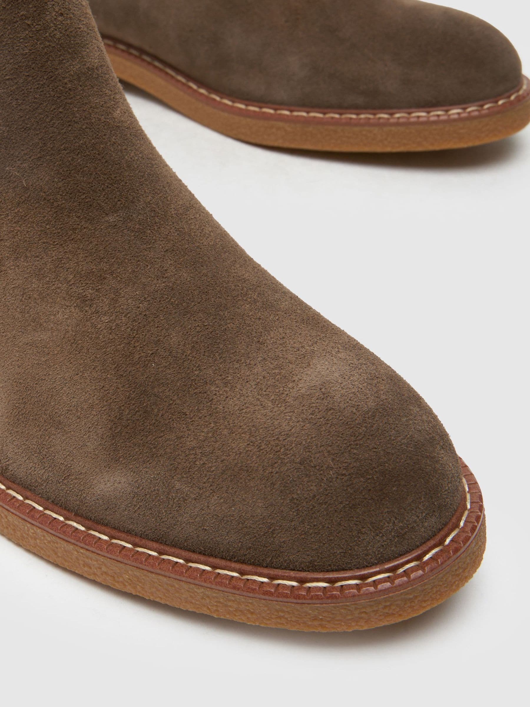 Bruin chroom - Schuh Dawn Chelsea Boots