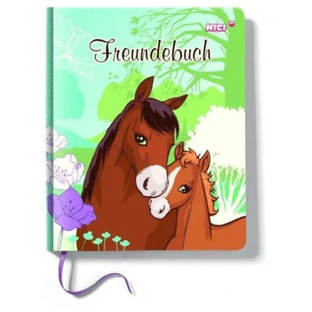 NICI Soulmates Freundebuch Pferde