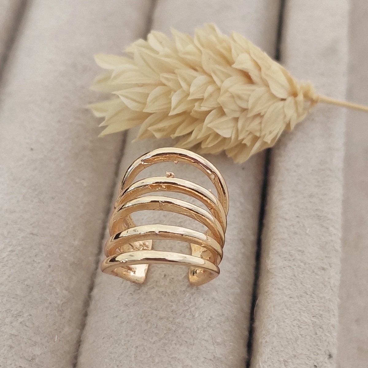 Earcuff - Laiton plaqué or