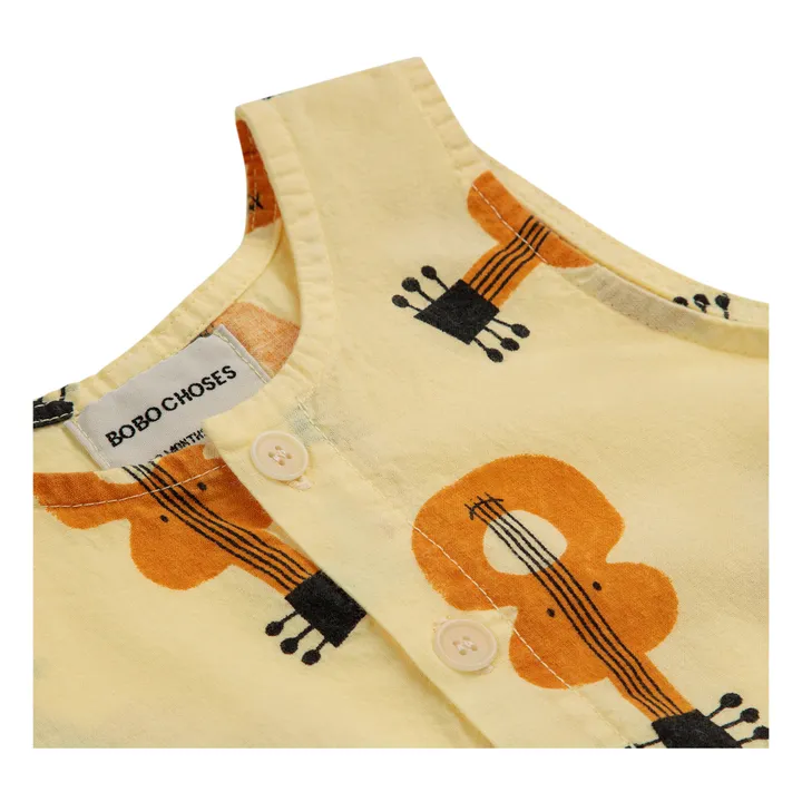 Bobo Choses Combishort Guitares | Jaune